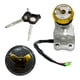 thumbnail image 3 of Cerradura de interruptor de encendido, cerradura de cilindro de batería con llave, reemplazo directo para triciclo dorado, 3 of 5