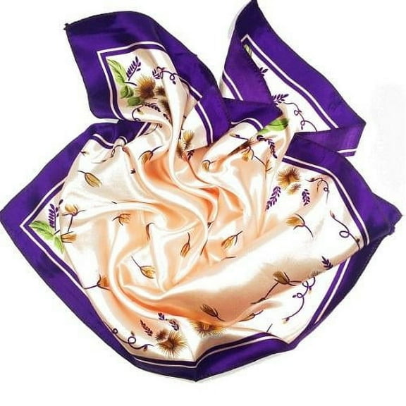 Women Elegant Flower Scarf - Dandelions