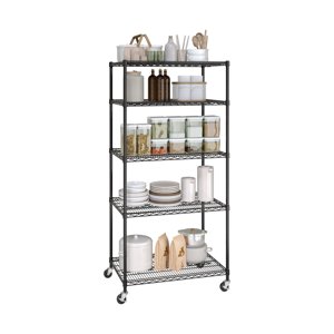Seville Classics UltraDurable 5-Tier Steel Shelving, 36" W