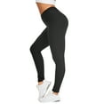 thumbnail image 5 of YouLoveIt Women High Waist Yoga Pants Ruched Butt Lifting Stretchy Leggings Tummy Control Slimming Leggings Workout Running Butt Lift Tights Workout Leggings Booty Scrunch Tights, 5 of 7