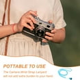 thumbnail image 5 of Uxcell Camera Wrist Strap Lanyard, Camera Hand Wristband Straps with Screw for Action Cameras 360 Selfie Stick Blue 7.68 inch, 5 of 7