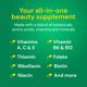 thumbnail image 4 of Vitamin Country Life Maxi Hair Plus 5000 mcg de biotina 120 veGIC, 4 of 7