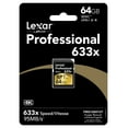 thumbnail image 2 of Lexar® Professional 64GB 633x SDXC™ Card, 2 of 2
