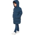 thumbnail image 5 of Rokka&Rolla Boys' Thigh Length Puffer Coat Seamless Borg Lined Jacket, 5 of 13