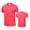 Watermelon Red, variant on Coerni Youth Tight Fitting Shirt UPF 50  Quick Dry Athletic Short Sleeve Rash Guard T Shirts Boys Girls Sports Training Undershirt