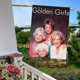 thumbnail image 5 of Las Chicas de Oro-bandera de jardín temática. Regalo perfecto para fans, amigos y familiares, ideal para actividades al aire libre y decoración de fiestas.28CM*45CM, 5 of 5