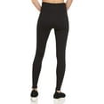 thumbnail image 3 of DKNY Women's Tummy Control Compression Full Length Leggings Black Size X-Small, 3 of 3