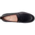 thumbnail image 3 of Cole Haan Womens Stassi Comfort Insole Leather Loafers, 3 of 6