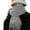 Grey, variant on Winter Warm Soft Scarf for Women and Men Luxurious Feel for Cold Weather Comfort and Fashion Accessory Black