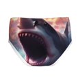 Naloa Dramatic Shark Attack Boys' Briefs Underwear for Toddlers, Kids