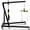 Black, variant on Memoryfield 2 Ton Hydraulic Engine Hoist with Leveler, 4400 lb Foldable Cherry Picker Crane with 6 Casters, Yellow