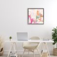 thumbnail image 3 of Stupell Industries Contemporary New Age Pink Abstract Gray Floating Frame Canvas Art, 18 x 18, by Design Fabrikken, 3 of 8