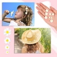 thumbnail image 6 of 50Pcs Mini Daisy Decorations, 4 Sizes White Resin Daisy Flowers Crafts Small Decorative Daisies Charms for DIY Crafts, Party, Home Decoration, 6 of 7