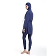 thumbnail image 6 of MuXiKeJi Clothes Swimsuits for Women Girls Solid Color Plus Size Full Coverage Swimsuit Modest Bathing Suits, 6 of 8