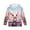 Axolotl Cherry Blossom, variant on Xoenoiee Girls Sweatshirt Pullover Hoodies Long Sleeve Hooded Sweater for Kids Fall Winter Clothing with Kangaroo Pocket, Splatter Retro Floral Hummingbird Butterfly Print, M