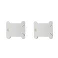 thumbnail image 1 of Matsuzay 120 Pieces/Set Bobbins Thread Card Embroidery Cross-stitch Accessory Professional Board Holder Crafting Organizer DIY Blanco 4 x 3.7 x 0.2 cm 2piezas, 1 of 6