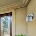 thumbnail image 2 of Designers Fountain 1161-PW Porch Outdoor Wall Lantern Sconce, 8in H, Pewter, 2 of 5