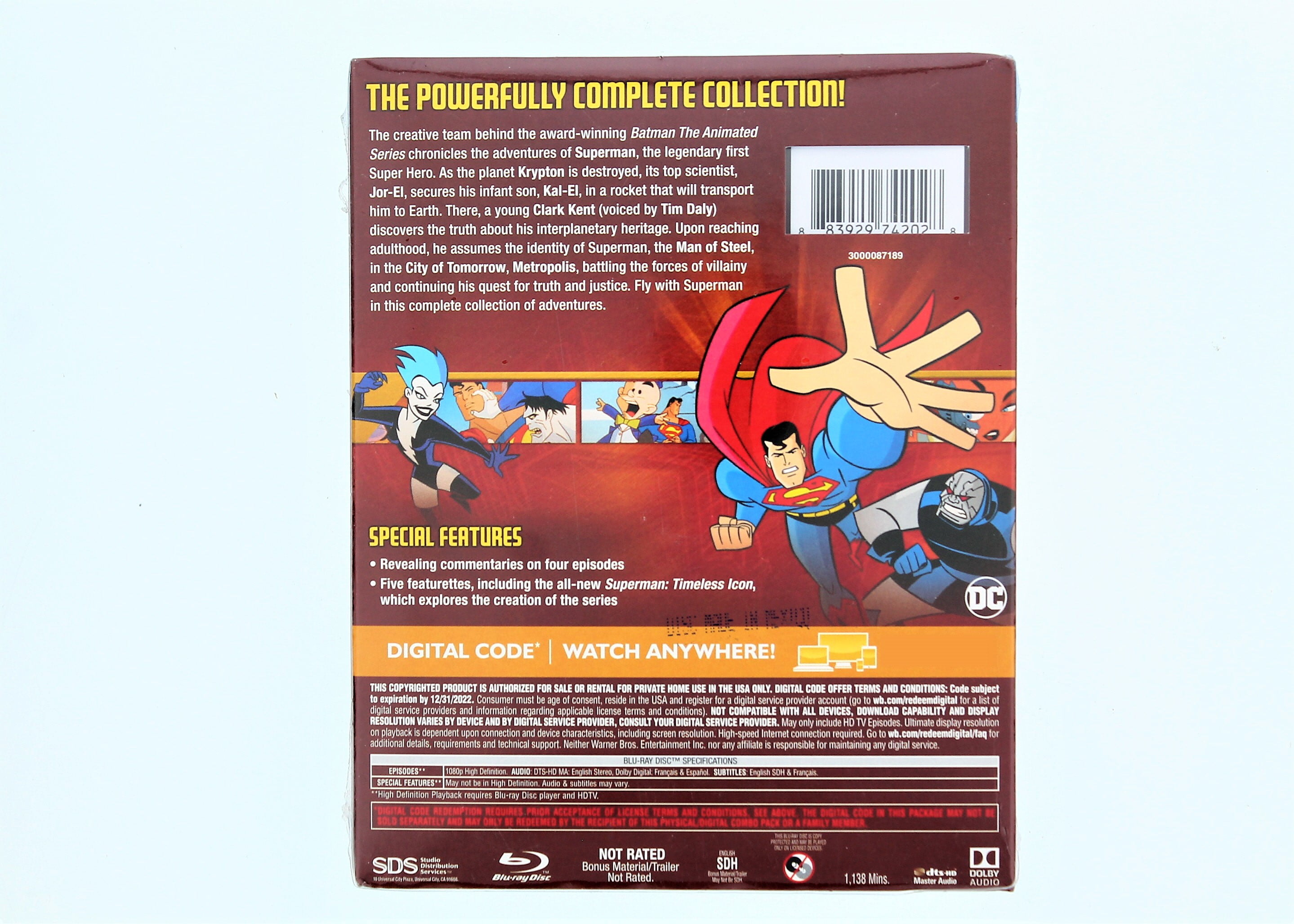 Superman: The Complete Animated Series (Blu-ray) Superman: The Complete Animated Series (Blu-ray)