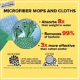 thumbnail image 3 of JT Morolux 16'x16' Microfiber Cleaning Cloths - Multi-Purpose, Machine Washable, Absorbent Towels for Kitchen, Car, Home Appliances-24pack, 3 of 11