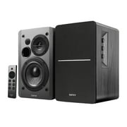 Edifier R1280DBs Active Bluetooth Bookshelf Speakers with T5 8-Inch Powered Subwoofer Bundle - 2.0 Wireless Studio Monitor Speaker Set with Optical Input – Black