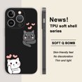 thumbnail image 1 of ¡Muestre su personalidad con una funda para teléfono con diseño de dibujos animados animados y arenada para iPhone!, 1 of 4
