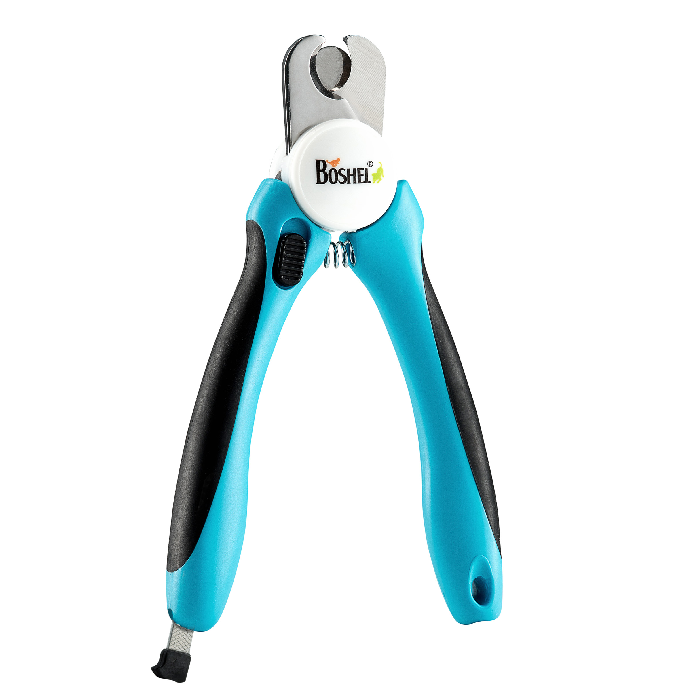 BOSHEL Dog Nail Clippers and Trimmer with Safety Guard to Avoid over-Cutting Nails & Free Nail File, Blue - image 4 of 9