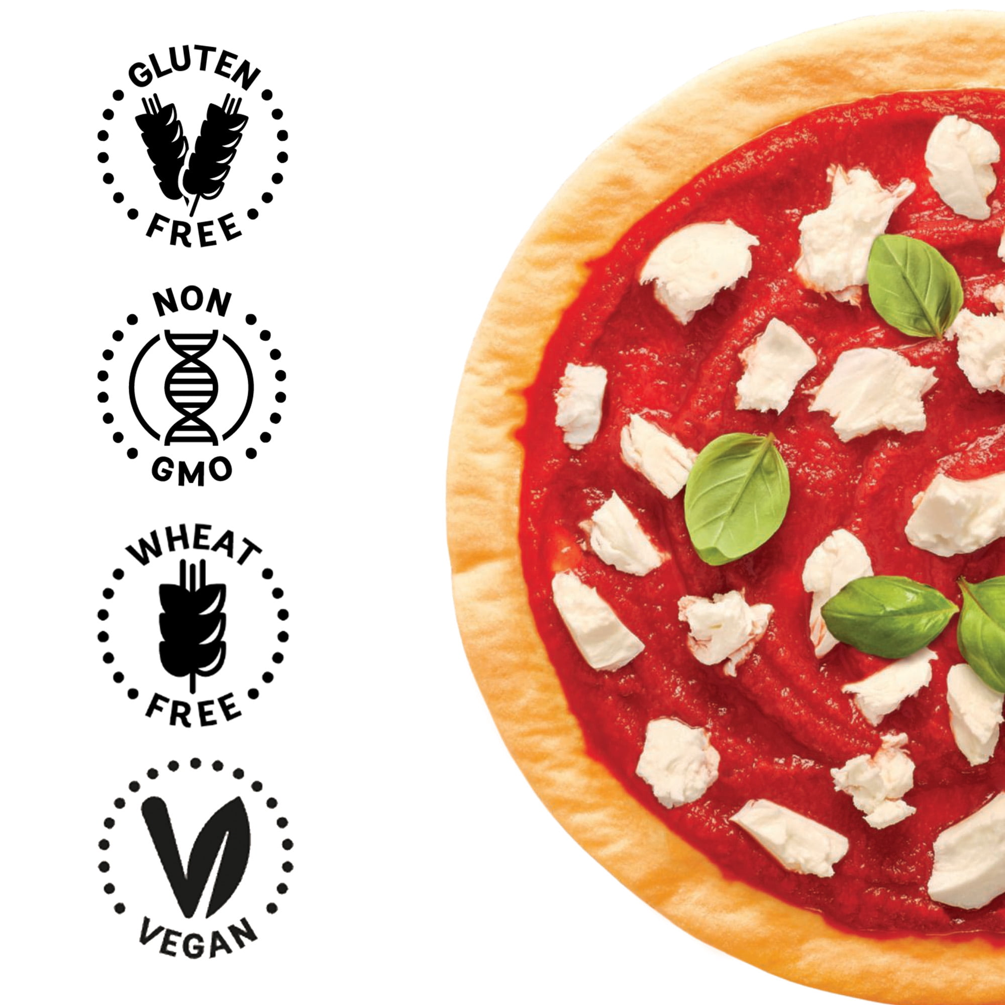 Schar Gluten Free Pizza Crust, Sourdough Italian Pizza Crust, 10.6 oz, 2 Count