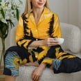 thumbnail image 6 of Sikiie Sunset River Pine Trees Pajamas for Women Set, Womens Pajama Sets, Lounge Sets for Women, 2pjs for Women-XX-Large, 6 of 7