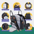 thumbnail image 2 of Baby Essentials Travel Bag with Changing Pad, Stroller Straps & Pacifier Case, 2 of 17