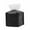 Black, variant on PU Leather Square Tissue Box Cover, Decorative Tissue Organizer Dispenser, Durable Facial Paper Holder, Ideal for Living Room Coffee Tables, Cars, Bathrooms, Countertops & Offices, Black