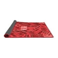 thumbnail image 2 of Ahgly Company Indoor Round Patchwork Red Transitional Area Rugs, 3' Round, 2 of 4