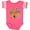 Football Pink and White, variant on Inktastic Life is Better with Bees with Beehive Illustration Boys or Girls Baby Bodysuit