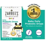 Zarbee's Baby Probiotic Drops, Digestion & Immune Support*, 0.27 fl oz
