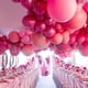 thumbnail image 2 of Globos magenta Partywoo, 85 unidades de globos rosa intenso en diferentes tamaños (45, 30, 25 y 12,7 cm) para guirnaldas de globos y decoración de cumpleaños., 2 of 4