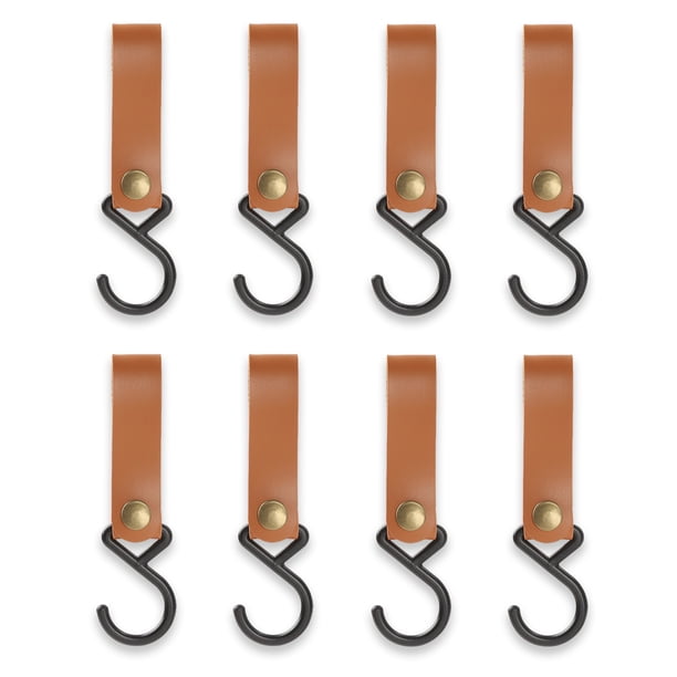 8 Piezas Camping Perching Perching Ganchos de pesca al aire libre Portátil Colgante Mochilero Trekking Reutilizable Llavero Accesorios de viaje Inevent OD011003-01