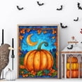 thumbnail image 2 of DIY 5D Diamond Painting Kit (For Adults) Diamond Painting "Halloween Pumpkin" - Full Diamond Crystal Rhinestone Embroidery Craft Kit, Can Be Used As Gift, Wall Decoration, 2 of 8