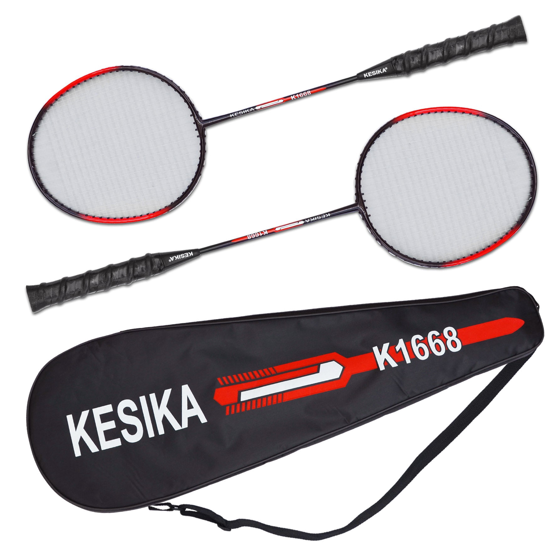 SUNRISEUMBRELLA Sports 2 Player Badminton Racket Set