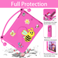 thumbnail image 5 of Kids Case for iPad 5th/6th Generation, Air 1/2 , Pro 9.7 inch Portable Handle Cover with Stand, 5 of 7