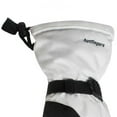 thumbnail image 4 of HOTFINGERS Adult Female Snow-Line Winter Gloves, Color: White/Black, Size: M, 4 of 5