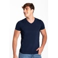 thumbnail image 1 of Camiseta Cuello V Manga Corta Diane & Geordi Colombia Microfibra azul XL, 1 of 3