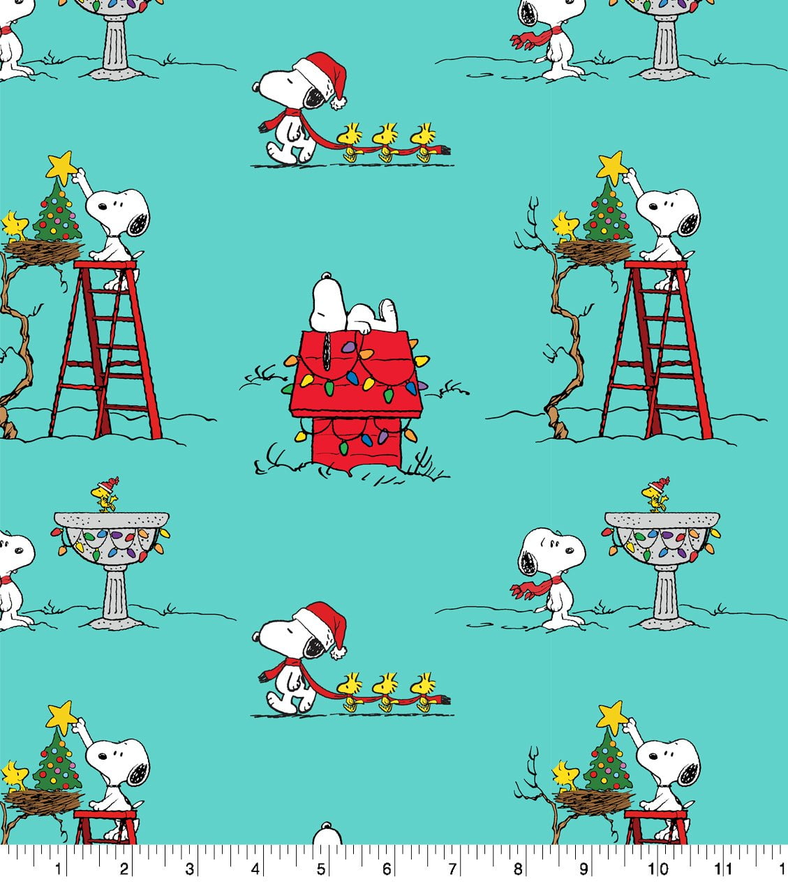 Download Cute Snoopy Christmas Looking Happy Wallpaper  Wallpaperscom
