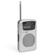 thumbnail image 5 of Radio digital Radio de puntero de bolsillo de doble banda SW/AM/FM Pantalla LCD (KK19 plateado), 5 of 8