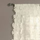 thumbnail image 2 of Panel de cortina para ventana, decoración exuberante, Riley, filtro de luz, color marfil, 2 of 6