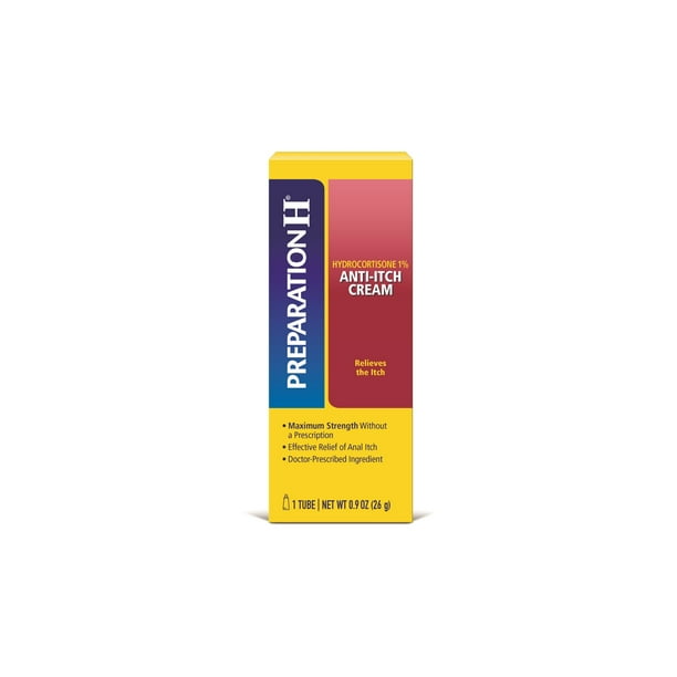 Preparation H AntiItch Hemorrhoid Treatment Cream With Hydrocortisone