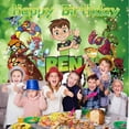 thumbnail image 3 of Ben 10 Backdrop Banner Party Supplies Poster Movie Theme Background for Photography Kids Birthday Decorations, 3 of 6