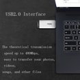 thumbnail image 4 of Netac U185 64GB USB2.0 U Disque Portable Lecteur Flash USB Intégré Logiciel de Cryptage de Petite Taille Plug and Play Large Compatibilité, 4 of 7