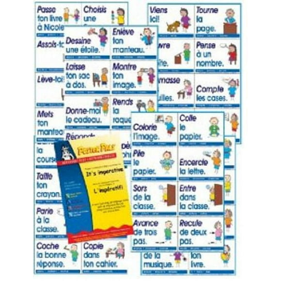French High Frequency Imperatives Card Set