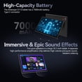 thumbnail image 4 of Android 15 Tablet with Keyboard, 8GB RAM, 128GB ROM(1TB Expand), 10.1 inch Octa-Core Tablets, 5G/2.4G WiFi, 7000mAh Battery, BT 5.0, with Mouse, Case, Stylus, Split screen(Black), 4 of 8