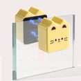 thumbnail image 4 of Black Cat Decor Yellow Colorful Magnetic Aquarium Cleaner Cat Decor for Home Adorable Decorative Glass Algae Scraper, 4 of 4