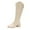 001 Beige, variant on Fanxing Go-go Boots Knee High Boots for Women Gogo Boots 70s Boots,Leather Square Toe Chunky Heel Platform Dress Boots, Fashion Long Chunky Tall Gogo Boots for Fall